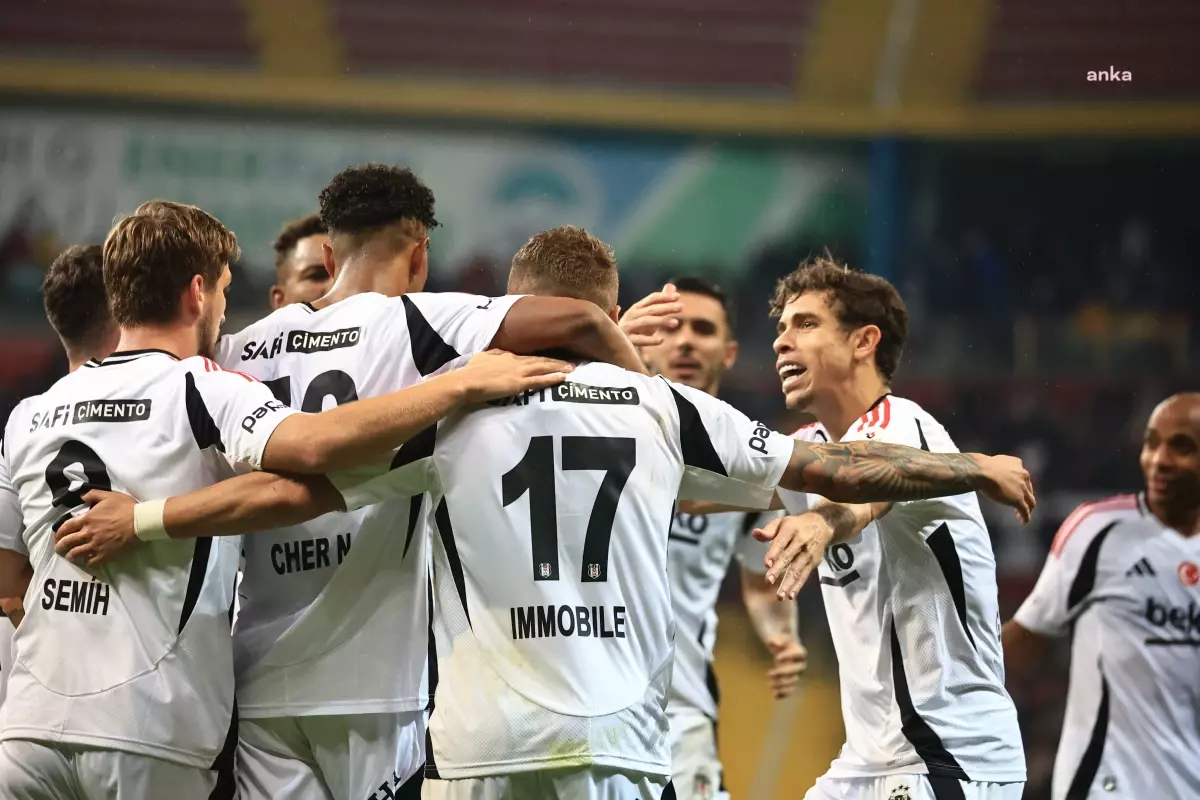 Beşiktaş, Kayserispor’u 3-0 Mağlup Etti