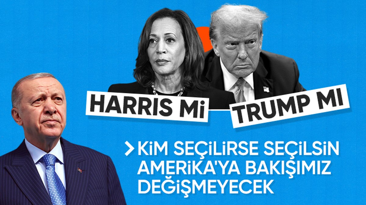 Cumhurbaşkanı Erdoğan, ABD seçimleri hakkında konuştu