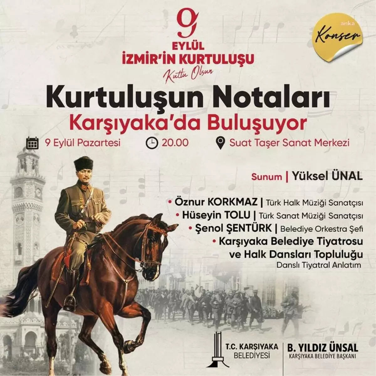 İzmir’in Kurtuluşu Konserle Kutlanacak