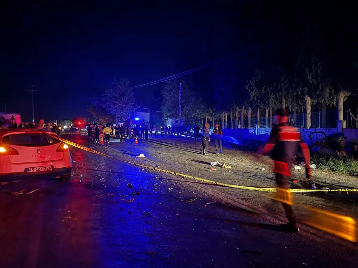 Manisa’da Trafik Kazası: 1 Ölü, 7 Yaralı