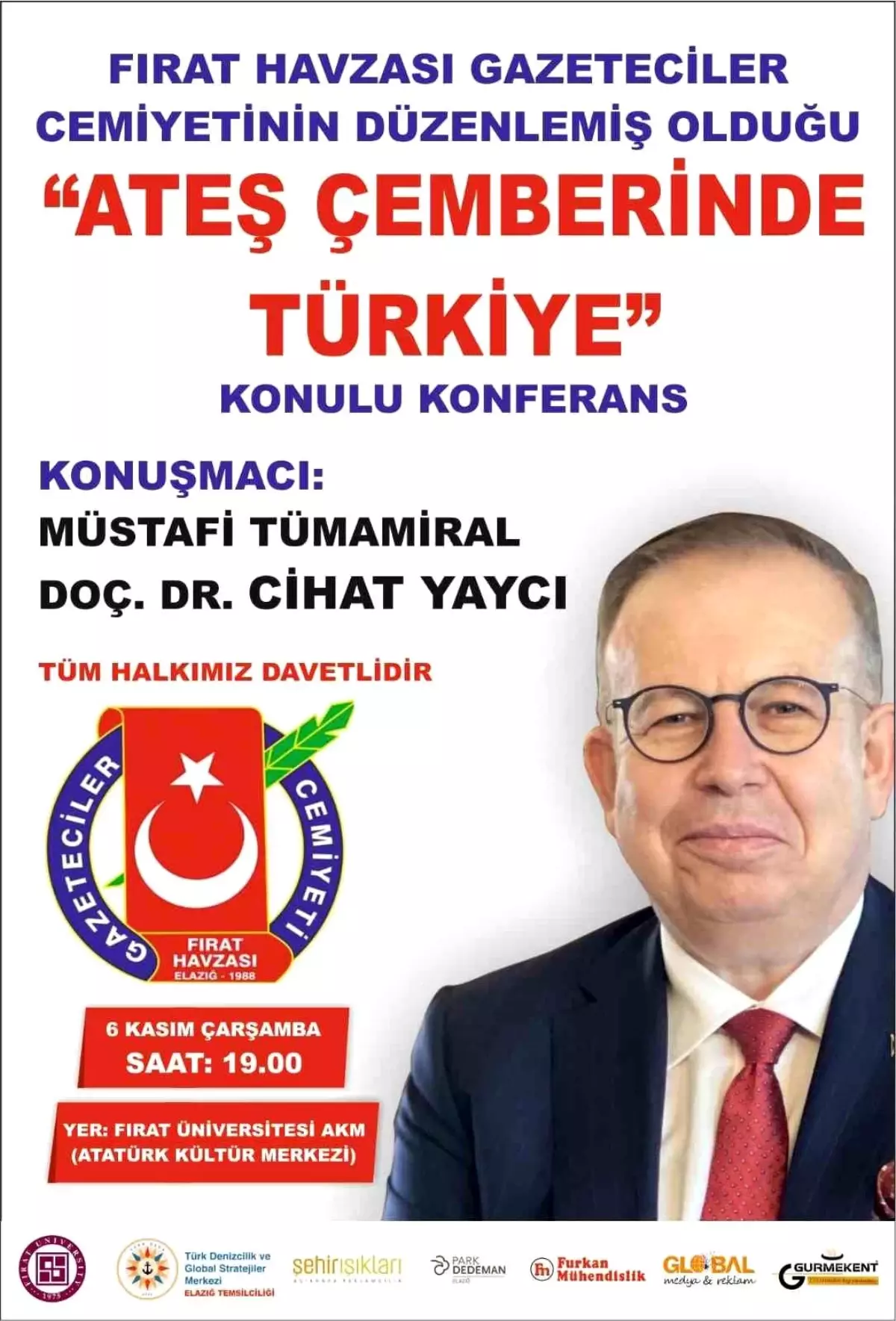 Cihat Yaycı’dan ‘Ateş Çemberinde Türkiye’ Konferansı