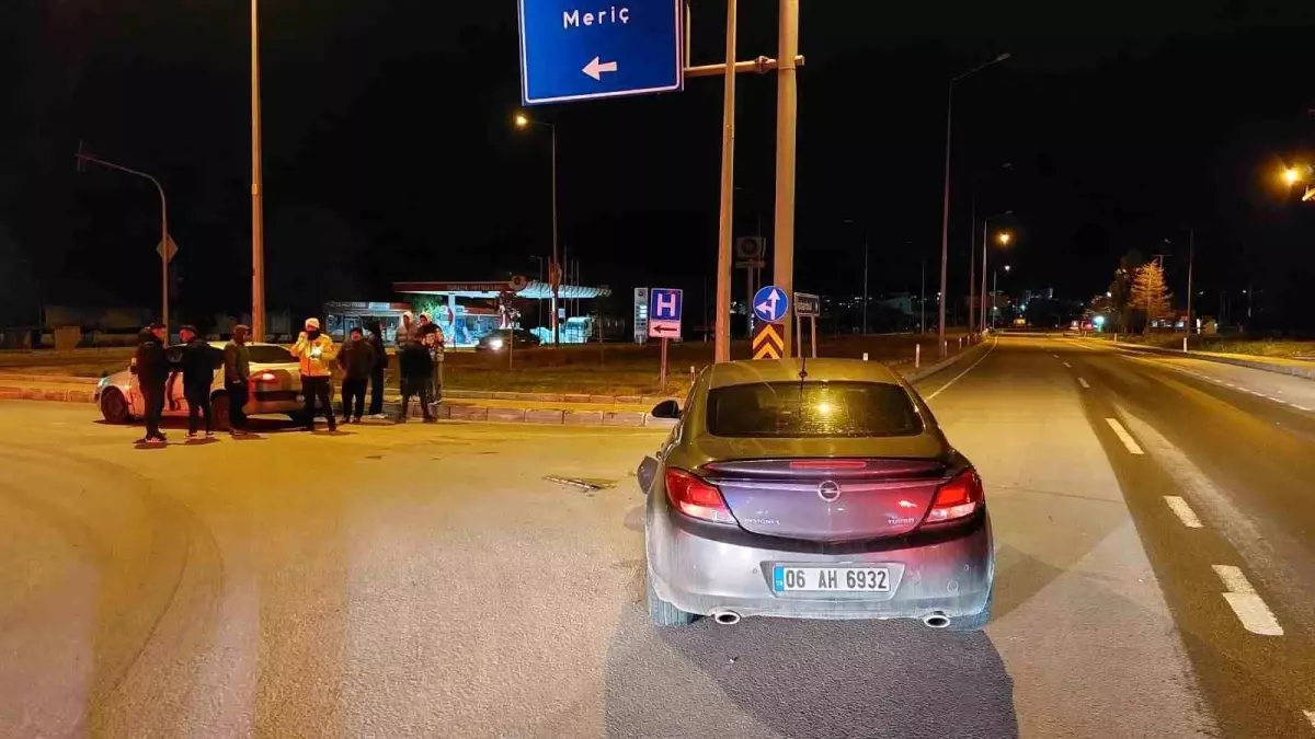 Edirne’de Trafik Kazası: 1 Yaralı