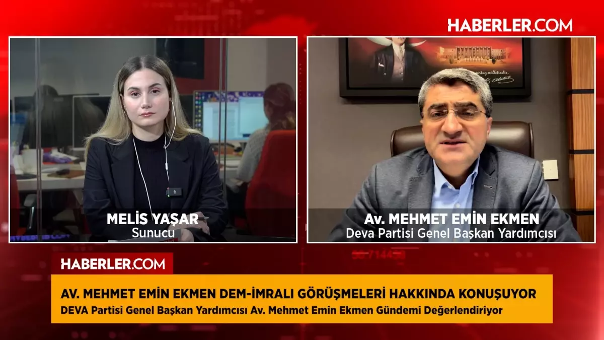 Mehmet Emin Ekmen: “Kürt meselesinin terörsüz çözümü Türkiye’ye büyük kazanımlar sağlar”